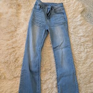 Light Blue Denim Butt Lifting Jeans